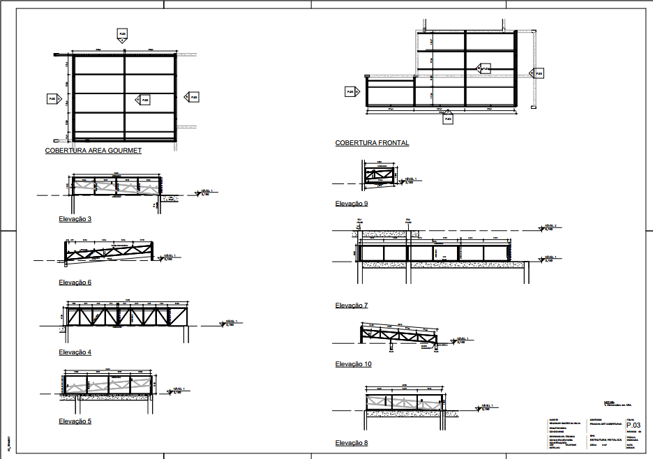 projeto estrutura metalica residencial template estrutural revit